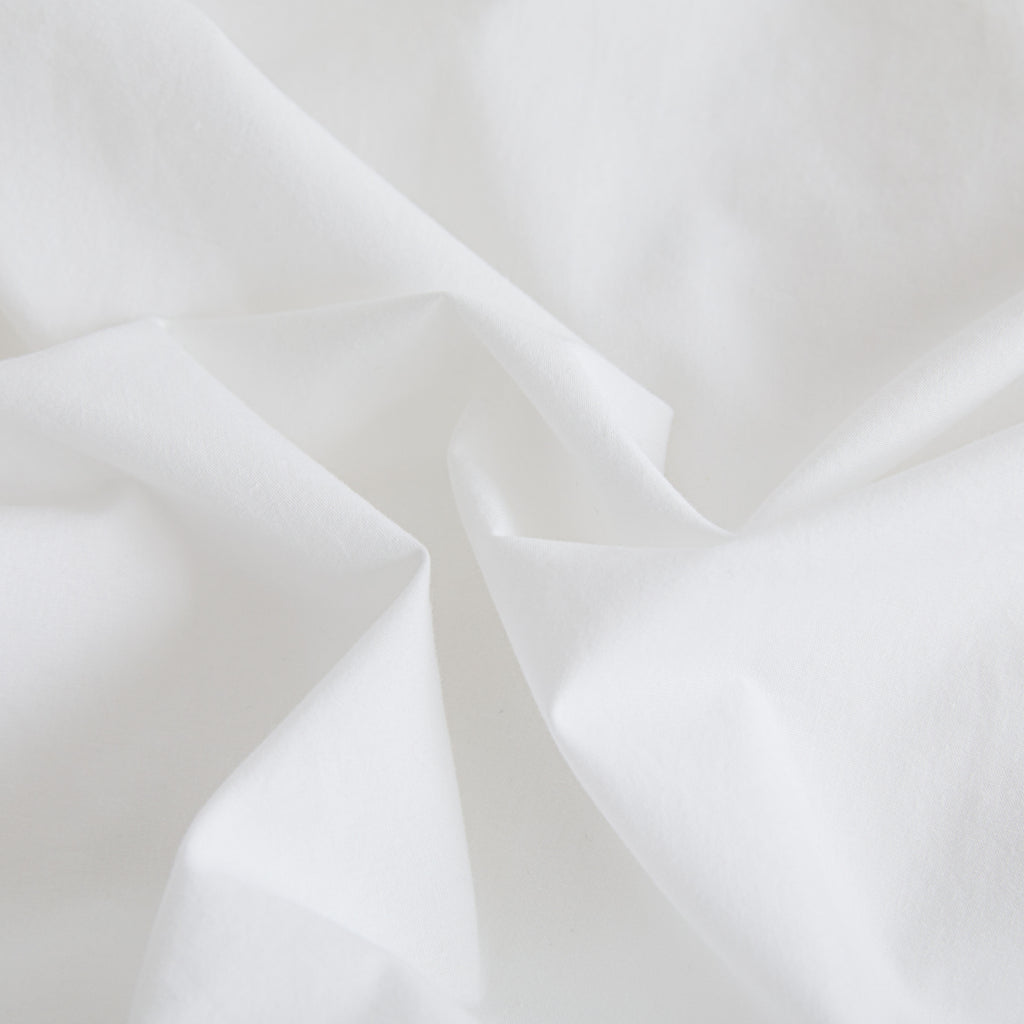 LinenCotton Luxe Flat Sheet - White