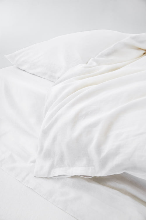 Linen Blend Duvet Cover