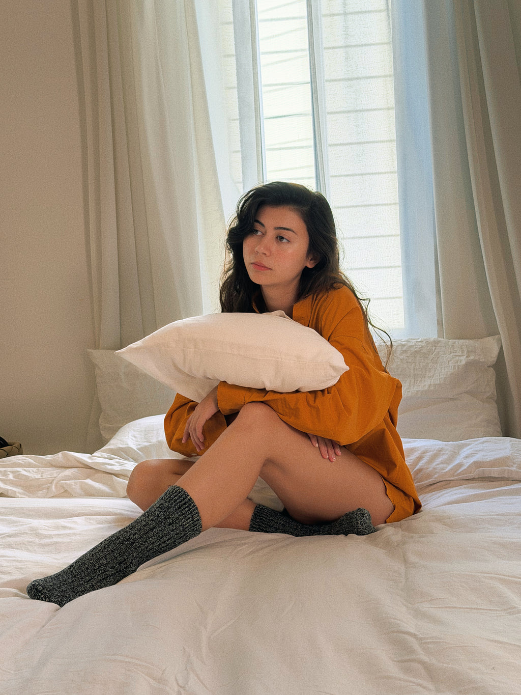 LinenCotton Luxe Pillowcase - White