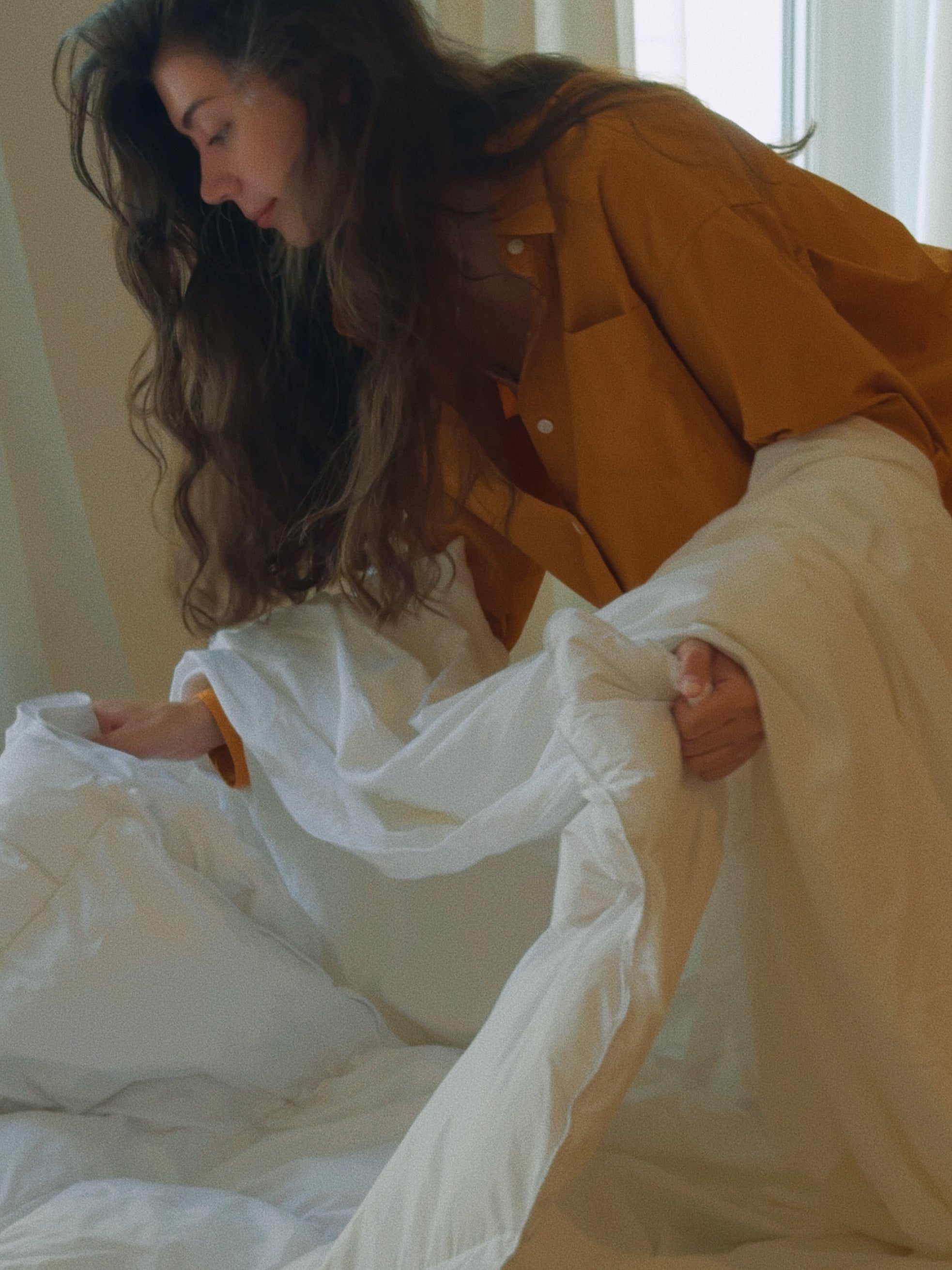 Linen Blend Duvet Cover