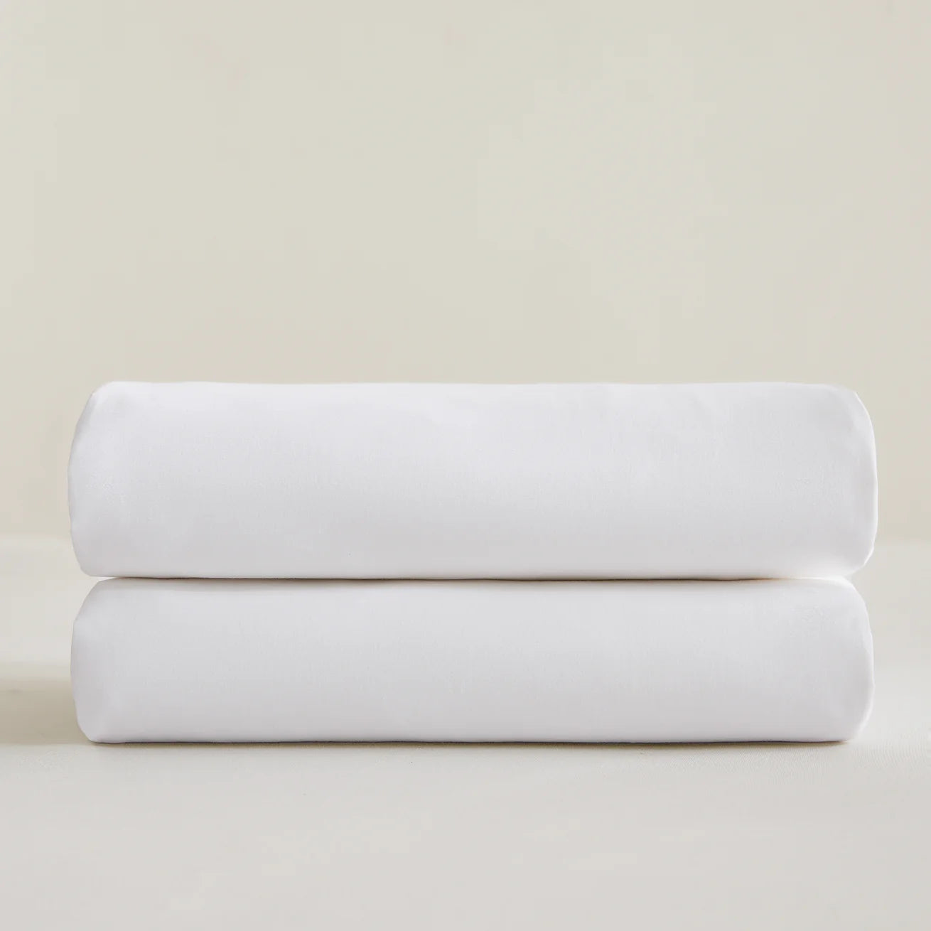 LinenCotton Luxe Flat Sheet - White