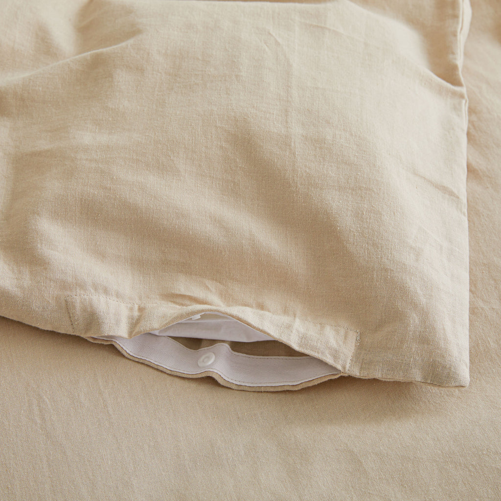 Linen Blend Duvet Cover
