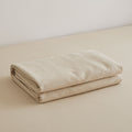 Linen Blend Fitted Sheet - Beige